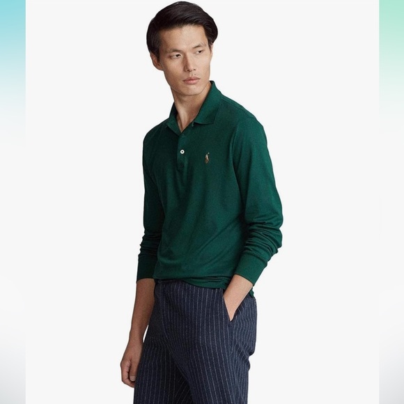 Polo Ralph Lauren Other - POLO RALPH LAUREN Men's Classic Fit Long Sleeve Polo Shirt Green